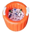 thumbnail image 2 of Outdoor Multi-functional Porable PVC Inflatable Ice Bucket Foldable Bucket Storage Bucket (Orange), 2 of 4