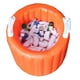 thumbnail image 2 of Outdoor Multi-functional Porable PVC Inflatable Ice Bucket Foldable Bucket Storage Bucket (Orange), 2 of 4