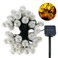 thumbnail image 1 of Solar LED Globe String Light 23ft 50LED Moroccan Fairy Light Garden Waterproof Solar Lamp with 8 Modes for Garden Party Decor, 1 of 9