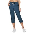 thumbnail image 5 of WTXUE Women'S Pants, Slacks Active Women's Relaxed Lightweight Woven Cargo Capri Pant, Pantalones De Mujer, Blue, 5 of 7