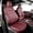 Leatherette (Wine Red), variant on coverdream Model Y Seat Covers Fit for 2020-2025 Tesla Model Y Long Range/Performance (5-Seater Only) - Polyester Seat Protector(Full Set,Gray)