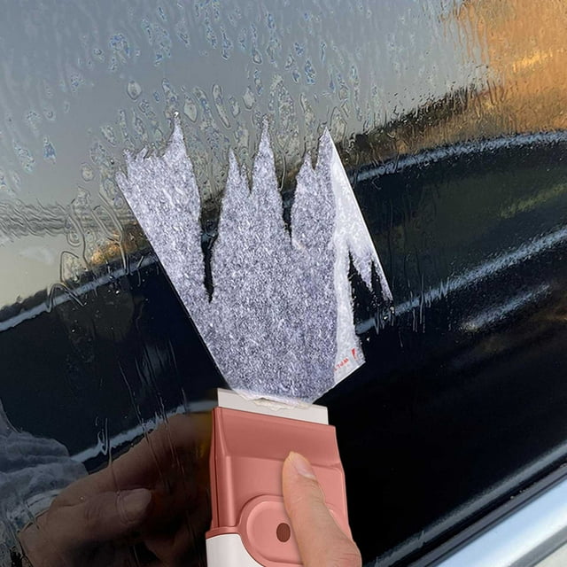 2 In 1 Purpose Cleaning Scraper Tool for Efficient Removal of Decals Stickers Labels Caulk and Dried Floor Paint