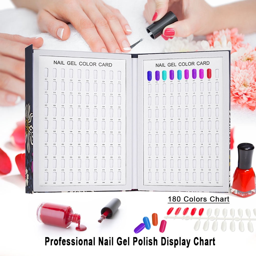 Nail Polish Colour Chart