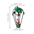 thumbnail image 3 of LOWLHOME Christmas Hot Air Hanging Ornament Themed Pendant For Xmas Tree Home Holiday Decor, 3 of 7