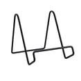 thumbnail image 2 of Metal Plate Display Stand, Tabletop Decorative Easel Holder, Stable Wire Frame for Picture Frames, Collectible Dishes and Artwork Display, Iron, Medium 14.5x9x10cm, 1pc, 2 of 5