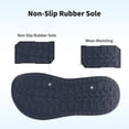 thumbnail image 6 of FefiYo Plantar Fasciitis Walking Sneakers, Wide Toe Box with Arch and Orthotic Support Rosebluepink US 9.5, 6 of 7