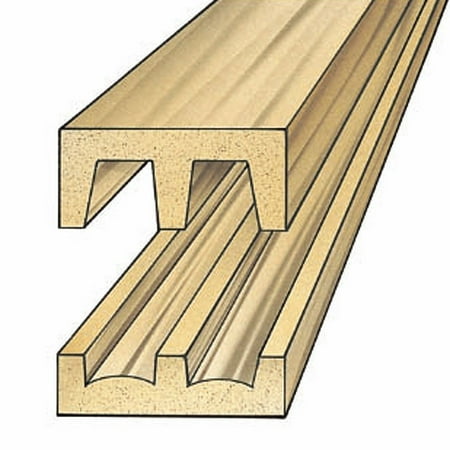 Hardwood Sliding Door Track And Upper Guide Set By Rockler Ship