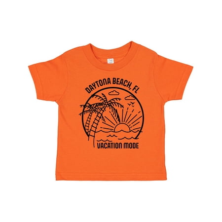 

Inktastic Summer Vacation Mode Daytona Beach Florida Gift Toddler Boy or Toddler Girl T-Shirt