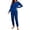 6Blue23, variant on CAIVO Womens Pajama Set Long Sleeve Tops Pants Sleepwear Nightwear Soft Sets With Pockets Comfort Homewear