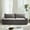 Gray, variant on 90" Modern 3-Seater Sofa for Living Room Comfy Compact Apartment Couch with Removable Cushion, No Assembly Required, Beige