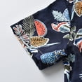 thumbnail image 7 of Hihipz Toddler Boy's Polo Shirt Summer Floral Print Shirts Hawaii Beach Stylish Tops,Sizes 3-4, 7 of 7