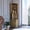 Dark Brown, variant on Corner bar cabinet with 8 cubbies and middle display / Enhances living room ambiance