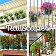 thumbnail image 4 of RailScapes Floating Railing Plant Clip for 1/2" - 3/4” Narrow Spindles, 3-Pack, 4 of 5