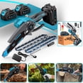 thumbnail image 3 of DGB Cordless Mini Chainsaw, 6-Inch Lithium Electric Handheld Saw for Tree Pruning, Wood Cutting & Yard Maintenance, Portable Rechargeable Chainsaw for Home & Outdoor Use, 3 of 5