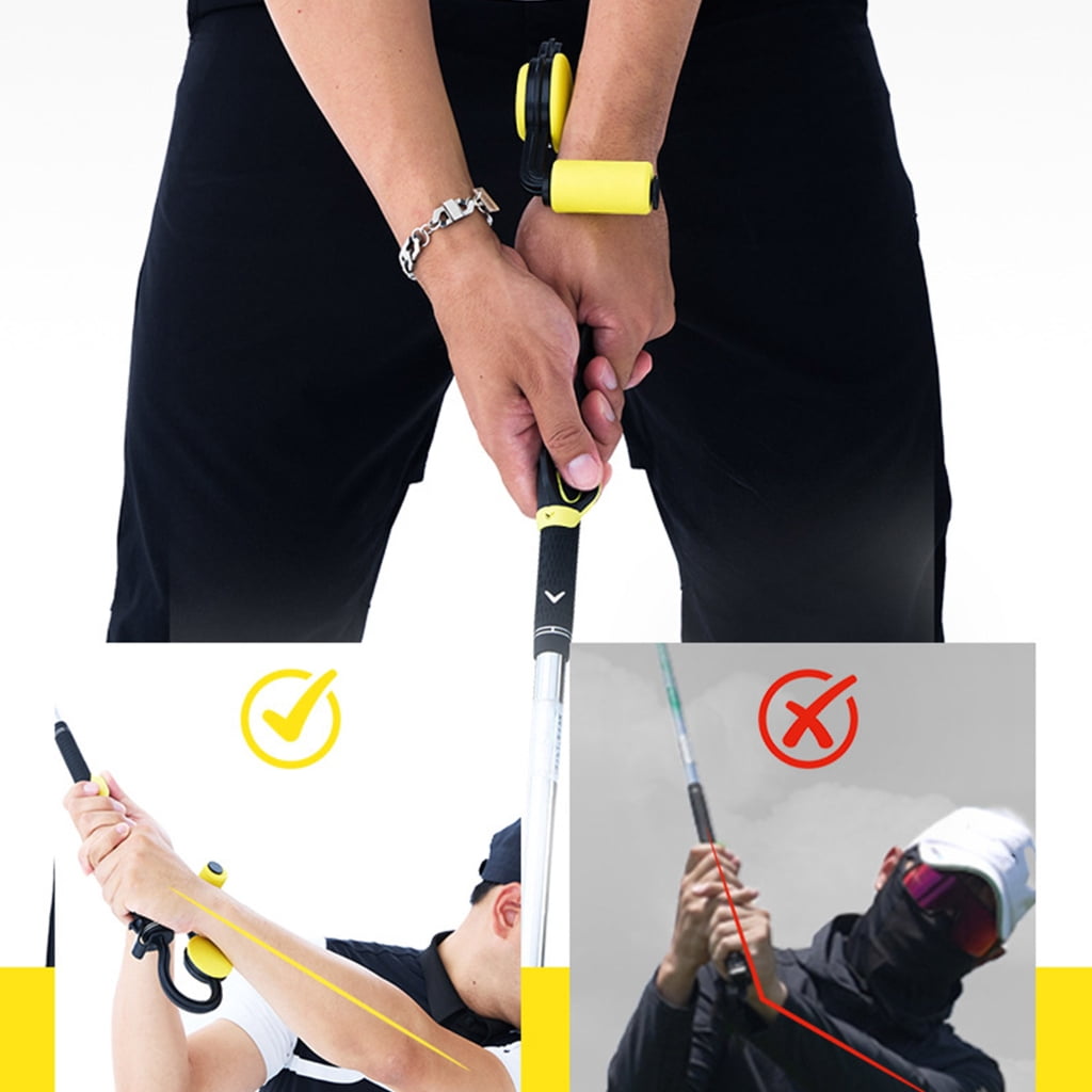 MOMOJIA Golf Practice Equipment With Postures Correction Grip And Secure Base For Swings Drills