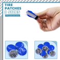 thumbnail image 5 of Kit de Herramientas de de Reparación Neumáticos de 64 Piezas, Rodillo Neumáticos con Rueda Amortiguadora y Parches de Reparación para Camiones de Automóviles de 42Mm, 5 of 5