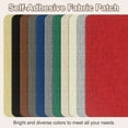 thumbnail image 7 of Uxcell Canvas Repair Patch, 3 Pcs 4.9 x 8 Inch Self-Adhesive Waterproof Linen Fabric Patch for Sofas Tote Bags Furniture Car Seats Canopy Tents Boat Covers, Coffee, 7 of 7