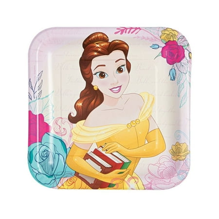 Beauty & the Beast Paper Dinner Plates