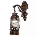 thumbnail image 1 of Retro LED Wall Lamp Barn Lantern Inspired Coal Oil Wall Light in European Antique Style, 1 of 5