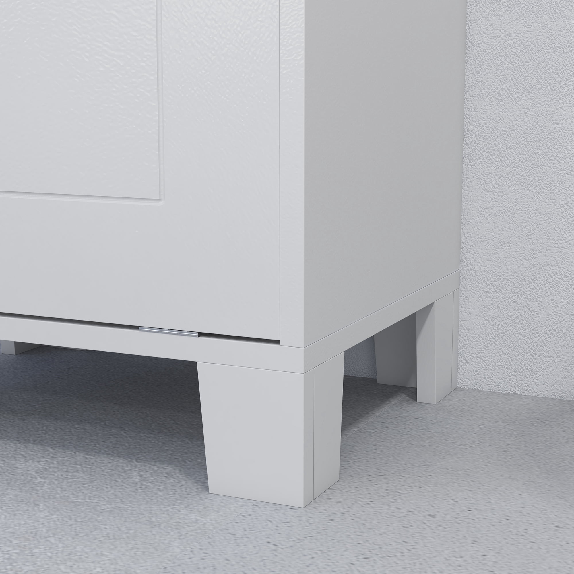 HOQBN Tilt‑out Laundry Storage Cabinet with Tabletop and Built‑in Compartment Hamper, Freestanding Laundry Room Organizer Cabinet for Bathroom, Laundry Room and Entryway