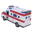 thumbnail image 3 of Ambulancia de control remoto para niños, juguete de cuatro vías con luces, modelo de simulación de ambulancia de control remoto para niños, 3 of 14