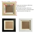 thumbnail image 6 of KYAIGUO Square Photo Frame Hanging in the Indoor Wall Frame Can Freely Replace the Photo Home Decorations(Black), 6 of 7