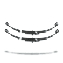 Southwest Wheel 2-Pack USA Made 4 Leaf 25 1/4" 2,500 lbs Double Eye Trailer Leaf Spring