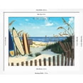 thumbnail image 5 of Art.com Beach Access Art Print by Scott Westmoreland, White Frame Wall Art, 40" x 32", 5 of 5