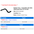 thumbnail image 2 of Radiator Hose - Compatible with 2006 - 2008 Honda Pilot 3.5L V6 GAS 2007, 2 of 2