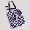 thumbnail image 2 of PKQWTM symmetric geometric ornament color Canvas Shoulder Bags Handbags Tote Bags Shopping Bag, 2 of 2