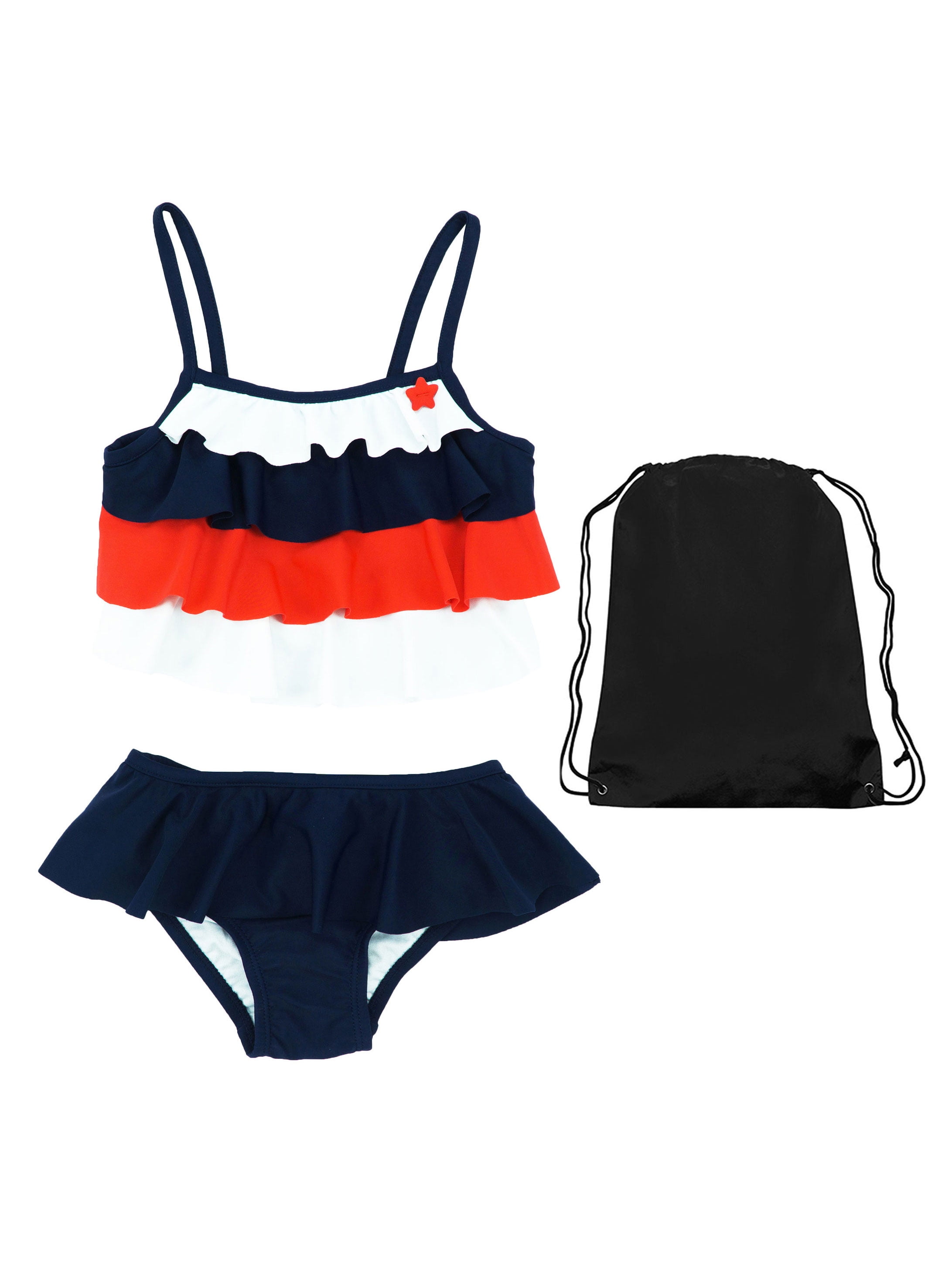 KIKO /& MAX Girls Baby Tankini 2-Piece Swimsuit Bathingsuit