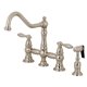 thumbnail image 1 of Grifo de Cocina Kingston Brass KS3278ALBS Níquel Cepillado, 1 of 9