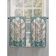 thumbnail image 5 of Butterflies Flower Living Room Curtains 2 Panel, Spring Vintage Animal Floral Plant Cafe Window Treatment, Farmhouse Bedroom Bathroom Kitchen Curtains Drapes 104"x45", 5 of 6