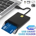 thumbnail image 1 of Multi-Function CAC Card Reader   Can Read DOD Military Common Access Smart Card  ID Card  support with Windows  Mac OS 10.6-10.10 and Linux, 1 of 9