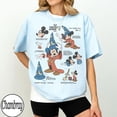 thumbnail image 5 of Retro Disney The Sorcerers Apprentice Fantasia Mickey Sketch Shirt, Fantasmic Mickey Sorcerer Tee, Disneyland Family Matching Trip Shirts, 5 of 6