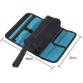 thumbnail image 2 of Bolsa de herramientas, plegable, soporte de almacenamiento de herramientas para electricistas profesionales, bolsa enrollable impermeable, organizador práctico, base resistente al desgaste, 1 pie, 2 of 5