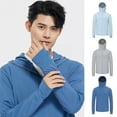 thumbnail image 3 of Verano Upf 50+ chaqueta de protección Uv mujeres hombres protección solar transpirable pesca ropa con capucha camisa deportiva ciclismo Cardig -c, 3 of 5