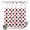 PokerZF2542, variant on No Hook Shower Curtain with Built-in Rings - Poker Game Texture Washable Waterproof Fabric Bathroom Curtains for Hotel,Rentals, Stall 36 X 78 Inch , Red Black Casino Pattern