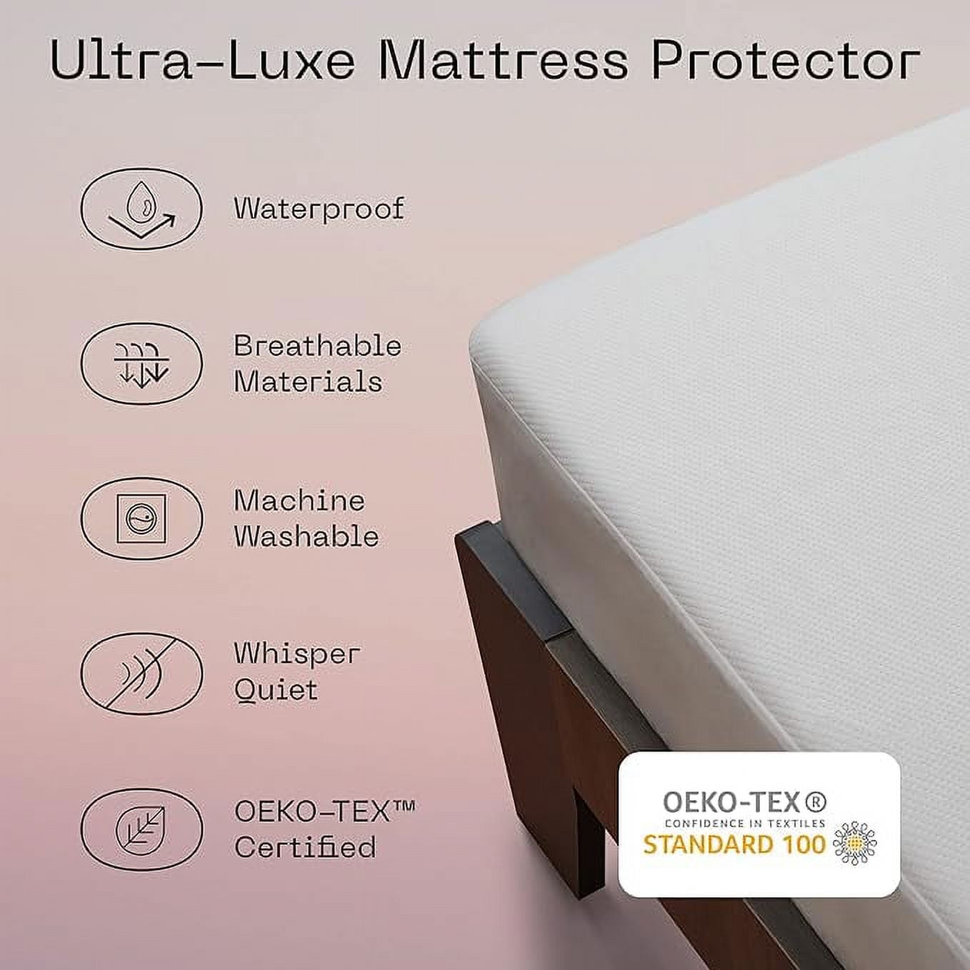 Coop Home Goods King Waterproof Mattress Protector Sheet