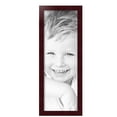 thumbnail image 2 of ArtToFrames 9" x 26" Mahogany Picture Frame, 9x26 inch Brown MDF Poster Frame (WOM-3978),  Pack, 2 of 7