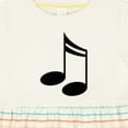 thumbnail image 4 of Inktastic Music Notes for the Music Lover Girls Baby Dress, 4 of 5