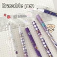 thumbnail image 3 of Bolígrafo de Gel borrable de 0,5mm, suministros escolares Kawaii, 25 unidades, 3 of 4