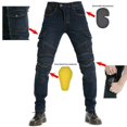 thumbnail image 1 of 2021 Motorcycle Riding Denim Racing Pants for Men Multi Pocket Design Anti-fall Jeans, 1 of 4