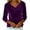 Fall Clothes Purple, variant on Women's Turtleneck Velvet Top Long Sleeve Work Shirts Slimming Fit Basic Velour Blouse