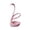 Pink, variant on Black Swan‑Shaped Organizer with Drainage Base, Matte Plastic Multi‑Purpose Storage Rack, Stylish Holder for Bathroom Toothbrush, Desk Pen and Kitchen Cutlery