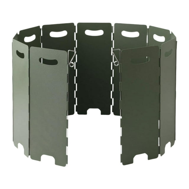 koolsoo Brûleur de Camping Pare-Vent Portable pour Randonnée Pique-Nique