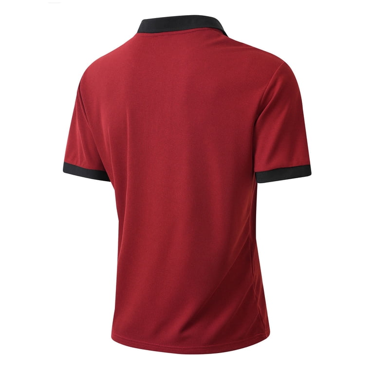 Jjayotai Mens George Polo Shirts, Men's Summer Casual Color Block