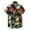 Black, variant on Stamzod Men's Clothing Tropical Printing Short Sleeve Casual Shirts Button Down Shirt for Men Summer Vacation Beach Shirt Loose Plus Size Shirts for Men on Clearance White H M