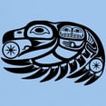 thumbnail image 3 of CafePress - Raven Native American Design Light T Shirt - Men's Classic Graphic T-Shirt, 3 of 4