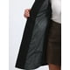thumbnail image 5 of Abrigos de invierno elegantes Inspire Chic para mujer, abrigo de botón casual, abrigo tipo guisante, XL, negro, 5 of 5